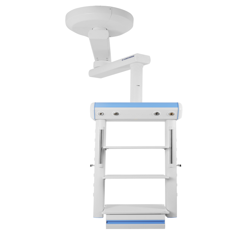 Surgical room operation theater steel electric ICU standard gas pendant Double arms ceiling medical equipment