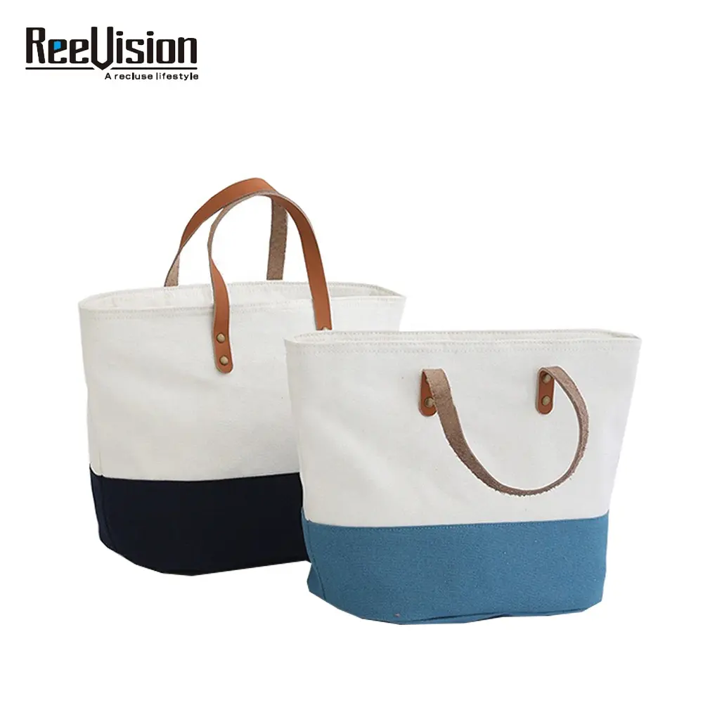 Classic style Beach Bag shopping Tote Bag PU Shoulder Bag