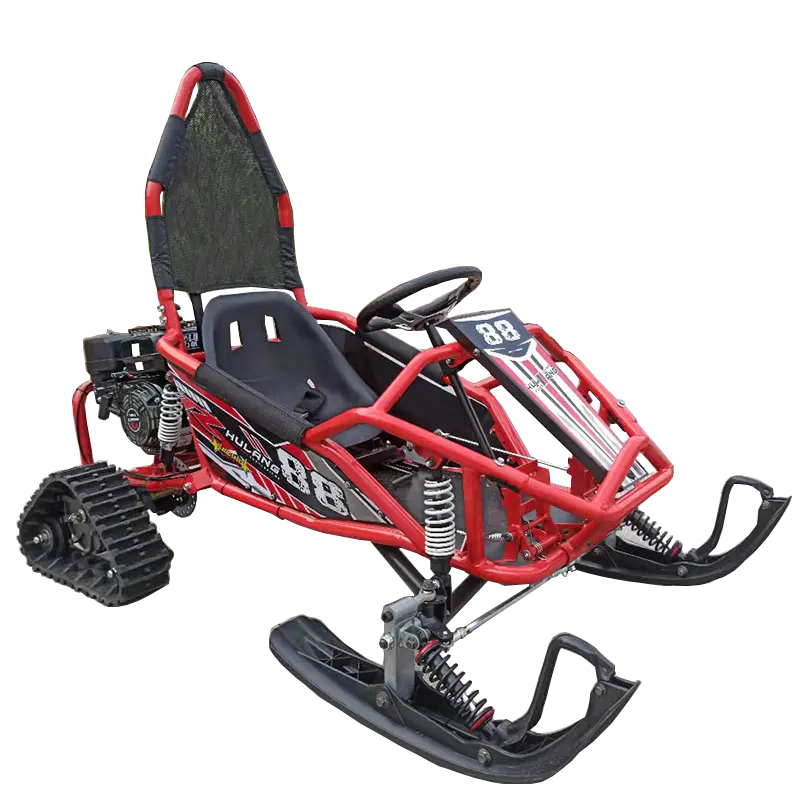 Winter Sports cheap atv snowmobiles 200cc go cart snow mobile for kids gasoline snow scooter