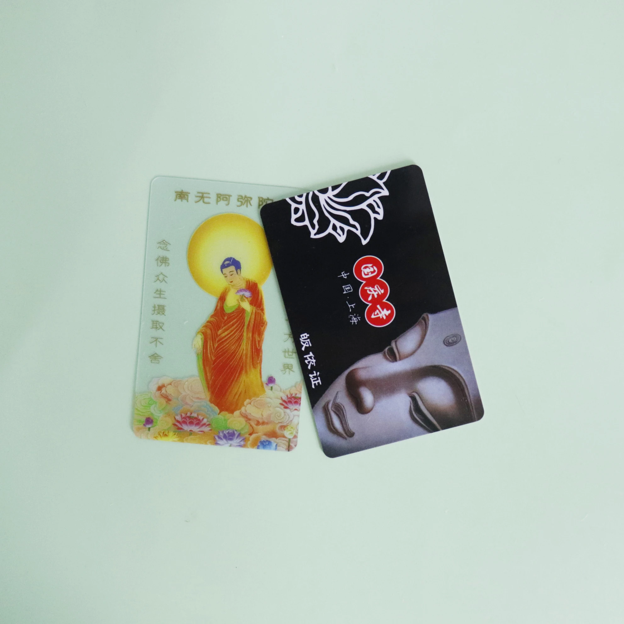 Promotional PVC cards and plastic transparent cards