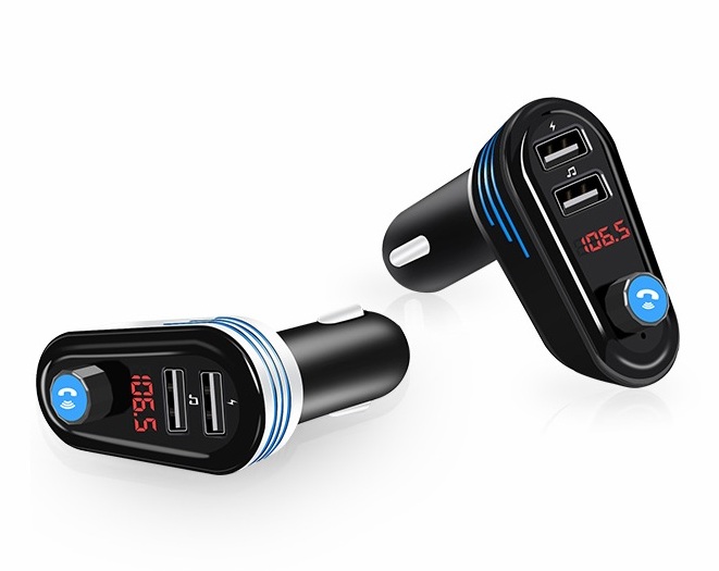 Быстрое зарядное устройство Yikoo OEM с USB портом для телефона, 18 Вт, беспроводное зарядное устройство с одной кнопкой, mp3-плеер, электронное автомобильное зарядное устройство для IOS/Android
