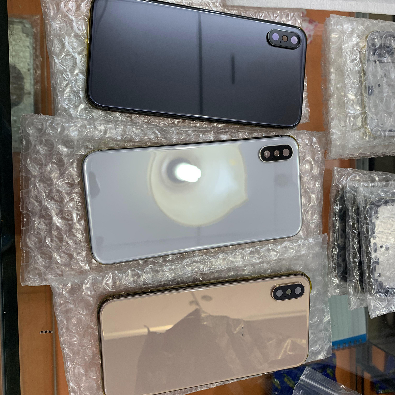 Совершенно новый OEM полная сборка задняя крышка для iphone X XS XSMAX тела отремонтированы пользовательские красочные запасные части с логотипом