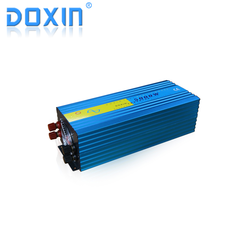 DC to AC 5000W Car Off Grid 50hz Output Pure Sine Wave Inverter With UPS