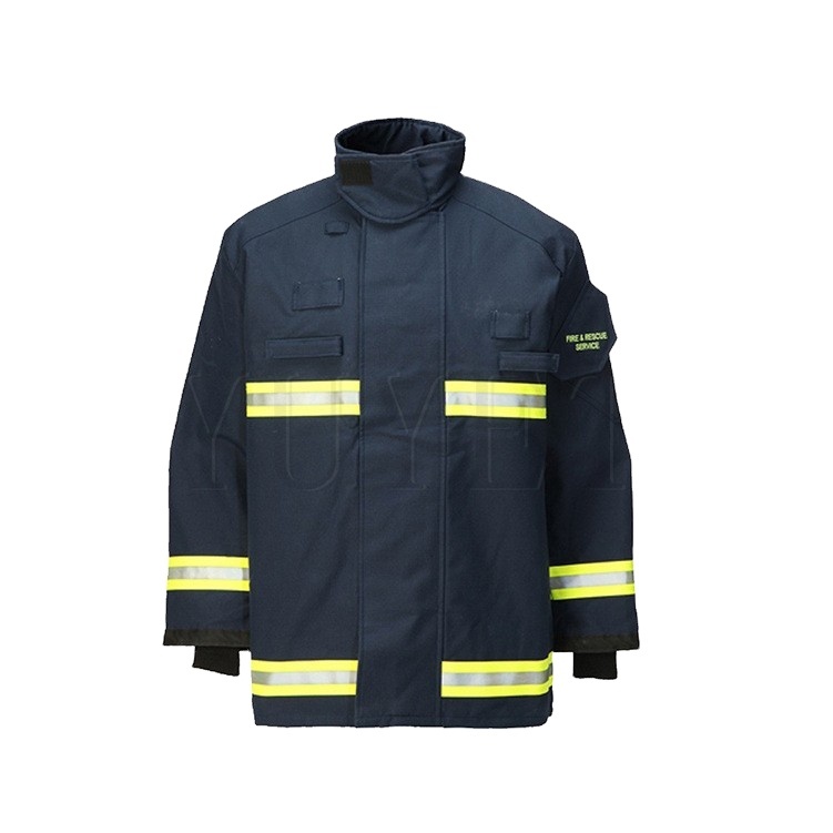 Durable Flame Retardant Firefighter Combat Rescue Suit with Aramid Protective Gear Manufacturer's Premium Product
