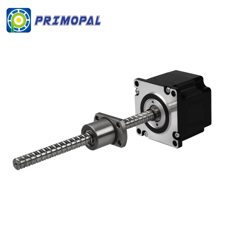 PrimoPal NEMA 23 56*56mm Linear Moritized Ball Screw Actuator Valve Pump Step Stepping Stepper Motor