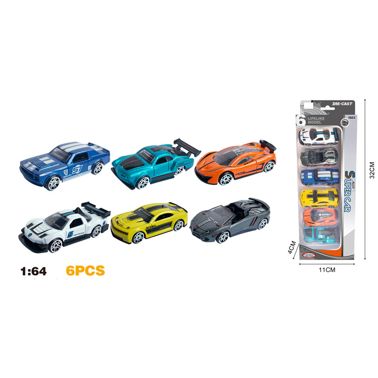 Лидер продаж на Amazon, металлическая мини-модель автомобиля размера 1:64, 1/64