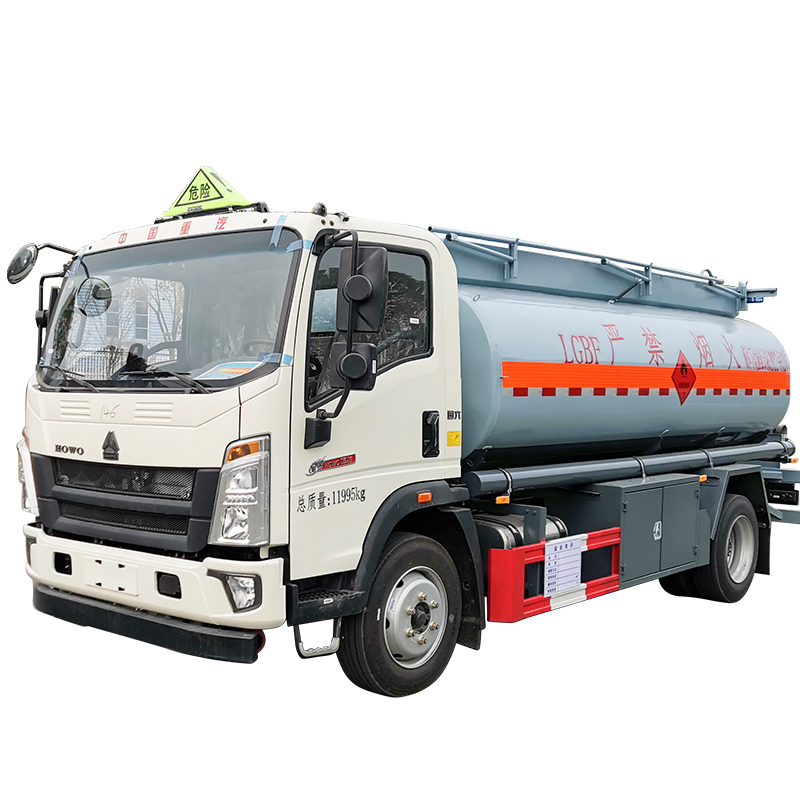 Мини 4x2 масляный бак грузовик для продажи Howo легкий Автоцистерна Sinotruck 5000 литр Hubei 6x6 евро 6 евро 6 евро 6 дюймов