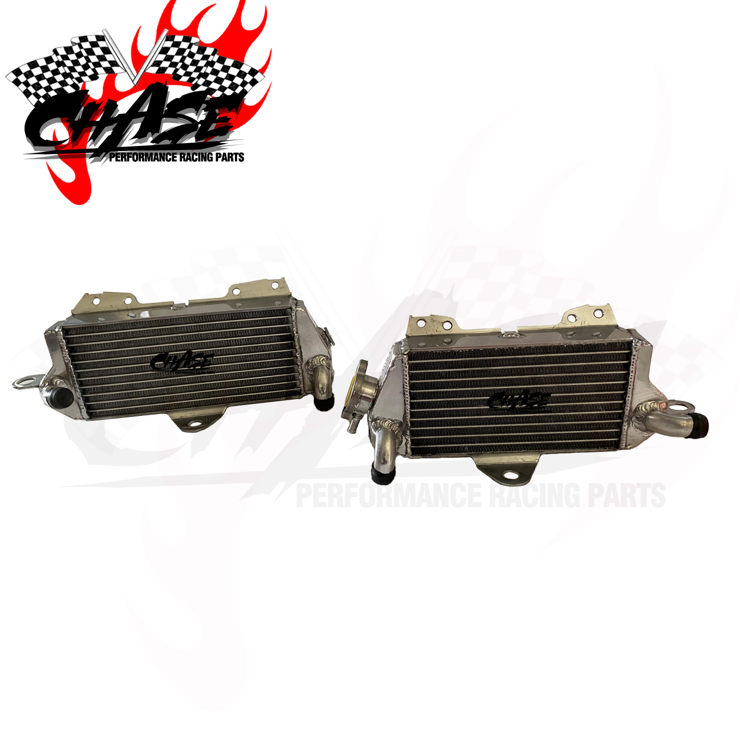 Полностью алюминиевый радиатор для мотоцикла KAWASAKI KX500 1988-2004 с правой и левой стороны, 1 комплект охлаждающих деталей для гонок