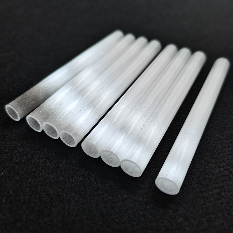 Milk white quartz tube for high temperature resistant sterilizing stone heating tube and electric heating tube