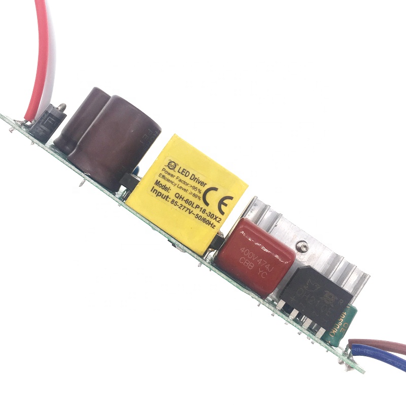 Светодиодные драйверы QH60W 18-30x2w sun Dark Energy ic 60-96 в 600 мА, панельная лампа постоянного тока 90 в, светодиодный драйвер
