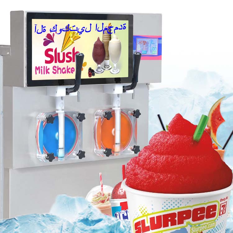 Commercial margarita slush price beer slushie small granita slush machine smoothie machine big other beverage & wine machines