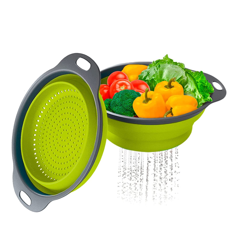 Складная сливная корзина для кухонной раковины, фильтрующая сливная корзина для фруктов для кухонного инструмента