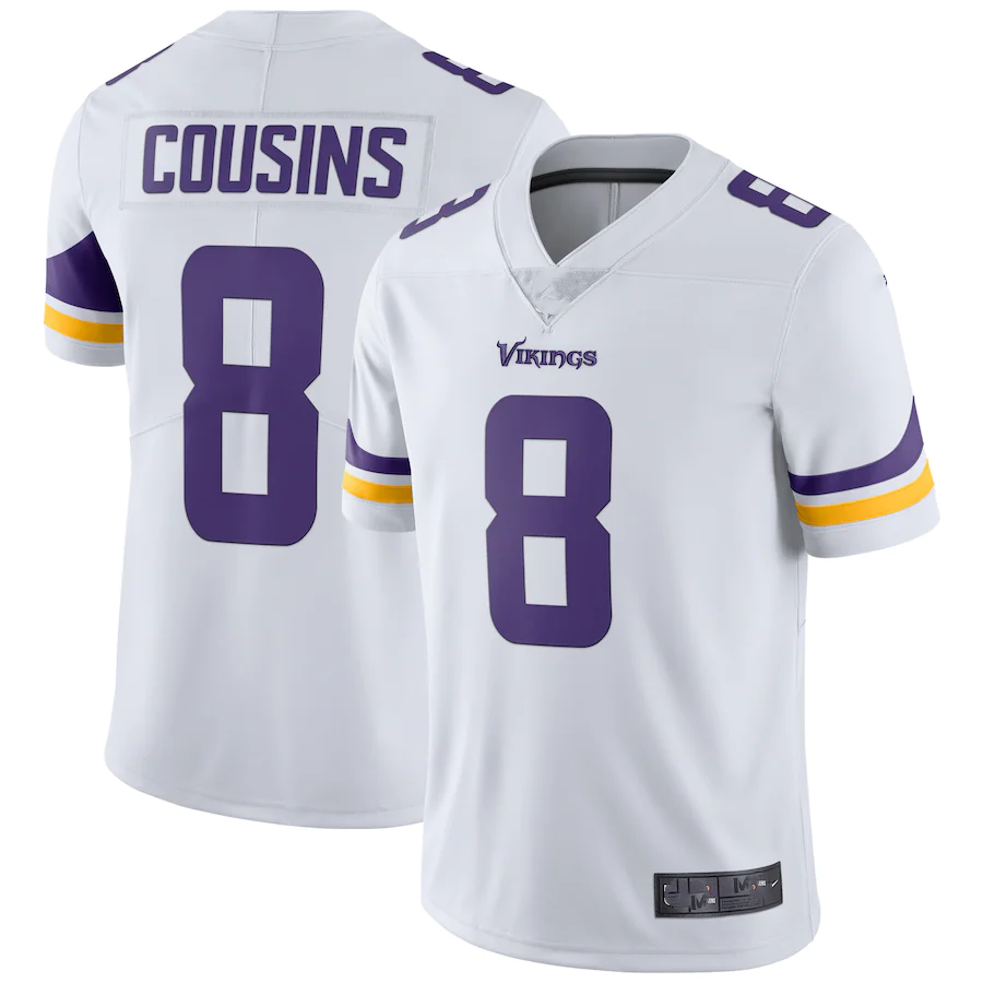 2021 New Draft Minnesota Stitched American Football Jerseys Custom Viking 33 Dalvin Cook 22 Harrison Smith 8 Kirk Cousins