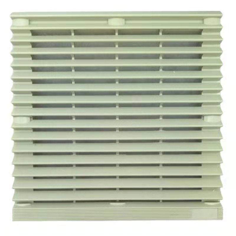 JEEK ZL-804 ip44 hepa filter waterproof Ventilation filter group cabinet cooling fan filter fan shutter mesh cover