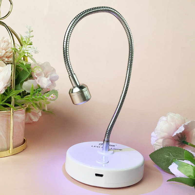 Newest iBelieve Portable Rechargeable Nail Table Light Mini Uv Led Table Nail Lamp