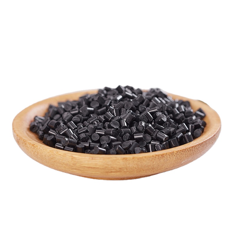 Black Recycled Plastic Material film grade PP polypropylene Granule For garbage bag