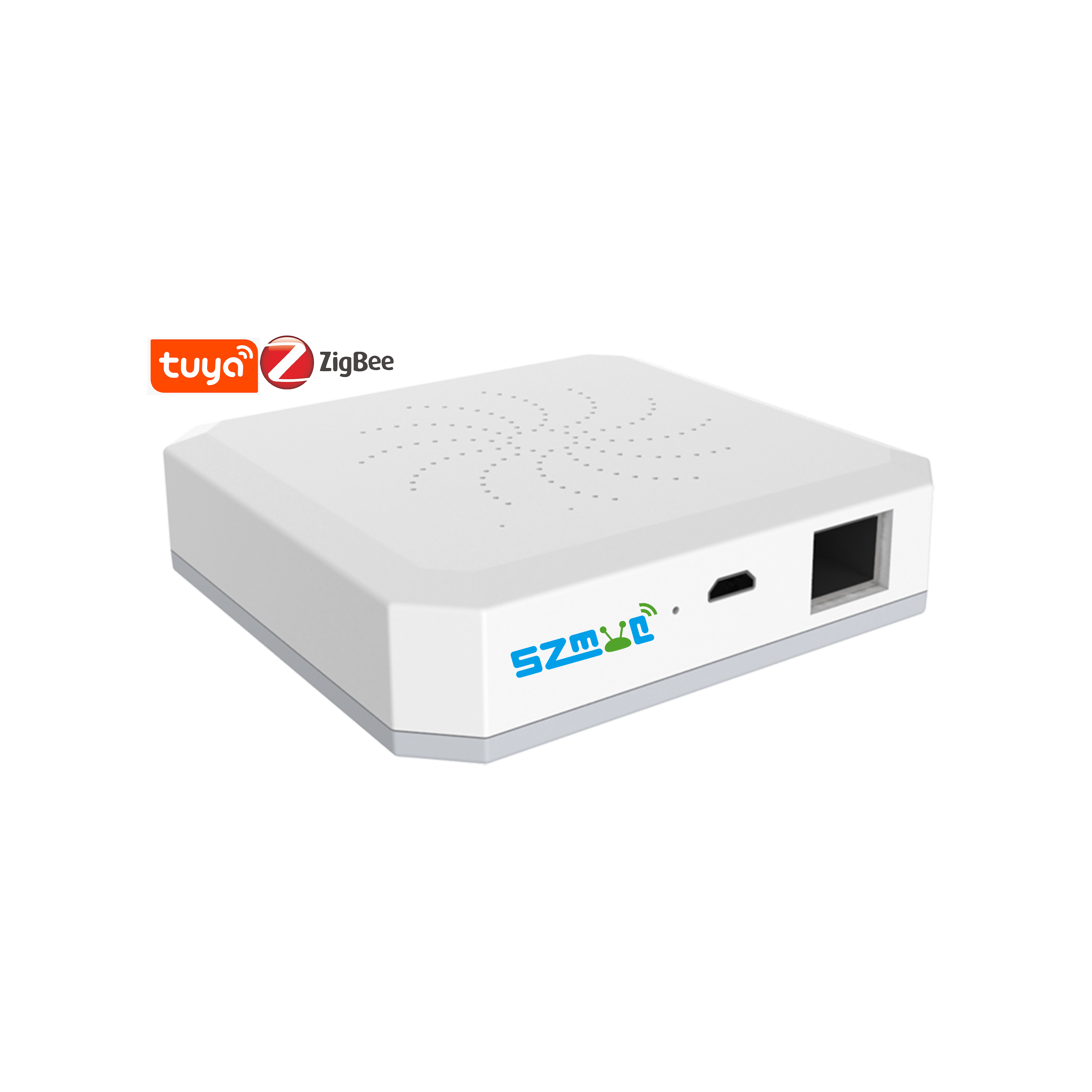 Tuya Zigbee Белый Умный дом Многофункциональный шлюз ZigBee подустройства Tuya Smart Ethernet Zigbee шлюз