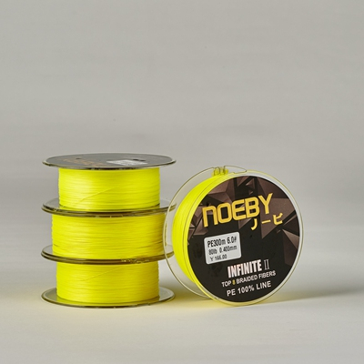Полиэтиленовое покрытие NOEBY, 4-50 фунтов, 300 м, 8 нитей, оплетка, цветное покрытие, 8-жильная линия