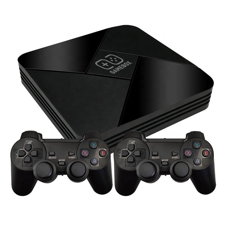 Беспроводной 50 + Эмулятор 64G 128G 30000 + 40000 + игры 64 Bit Player MD PS1 N64 NDS Ретро видео Консоль портативный игровой плеер