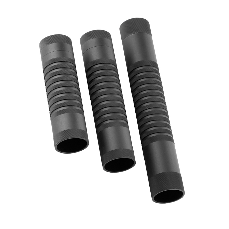 OEM ODM CNC Machining AL 6061 Pipe Anodized Metal Thread Tube Knurling Knurled Stainless Steel Aluminum Machining Extension Nut
