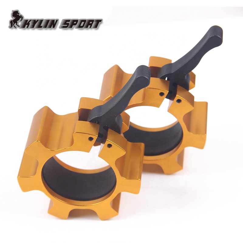 Kylinsport ошейник для штанги алюминиевый ошейник для штанги Олимпийский ошейник для штанги