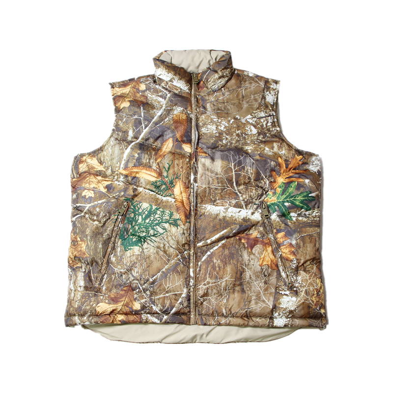 2021 custom camouflage puff hunting fashion motorcycle men's Vest