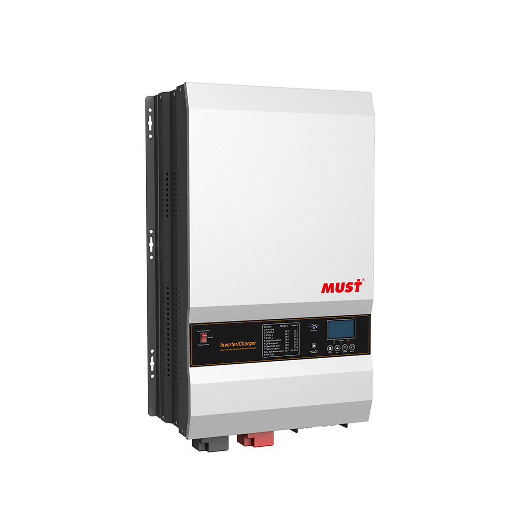 Низкая частота гибридный offgrid 10kw 12kw Солнечный Инвертор 48В dc 220v 230v