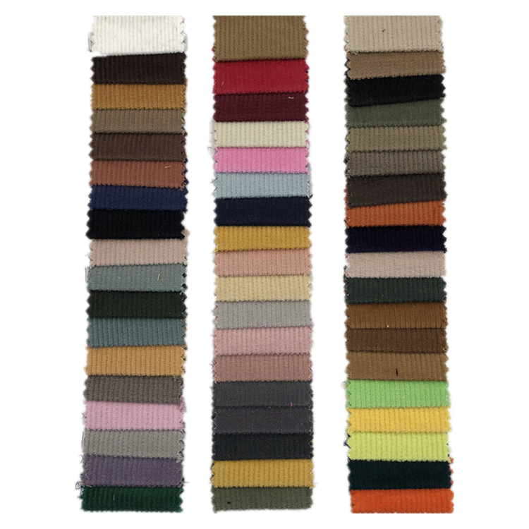 [GC21011807]Golden Supplier 11 Wales 100% Cotton 280GSM Corduroy Fabric Instock For Hat Coat Shirt Dress Trousers Jacket Garment
