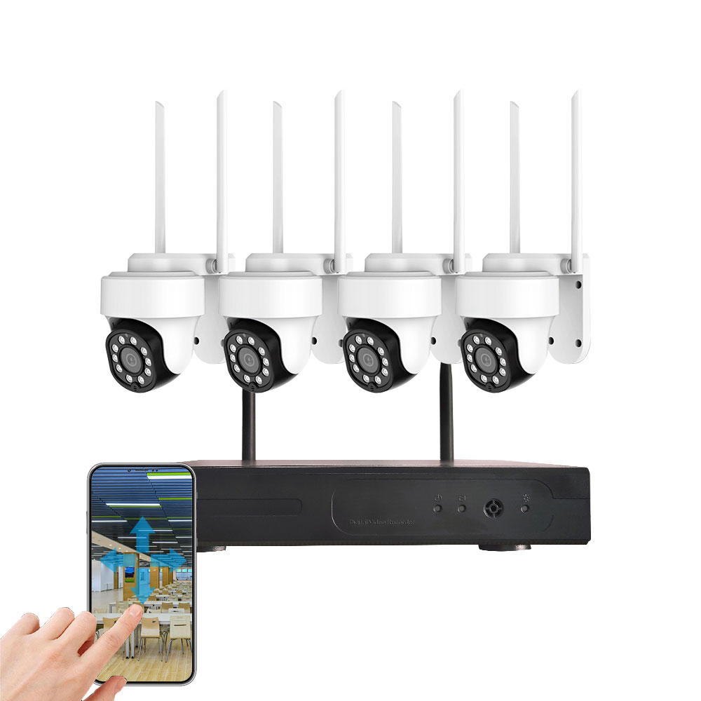 Комплект камер видеонаблюдения, 3 Мп, 5 МП, Wi-Fi
