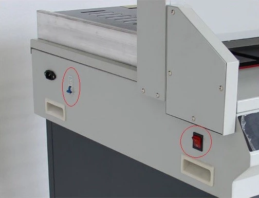 G450VS  Hot sale Electrical Paper Cutting Machine Guillotine Paper Cutter 450mm cutting width