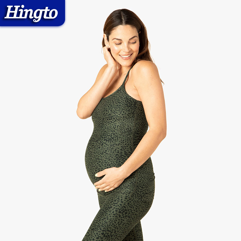 High Quality Leopard New Style Maternity Pants & Capris And Maternity Tops