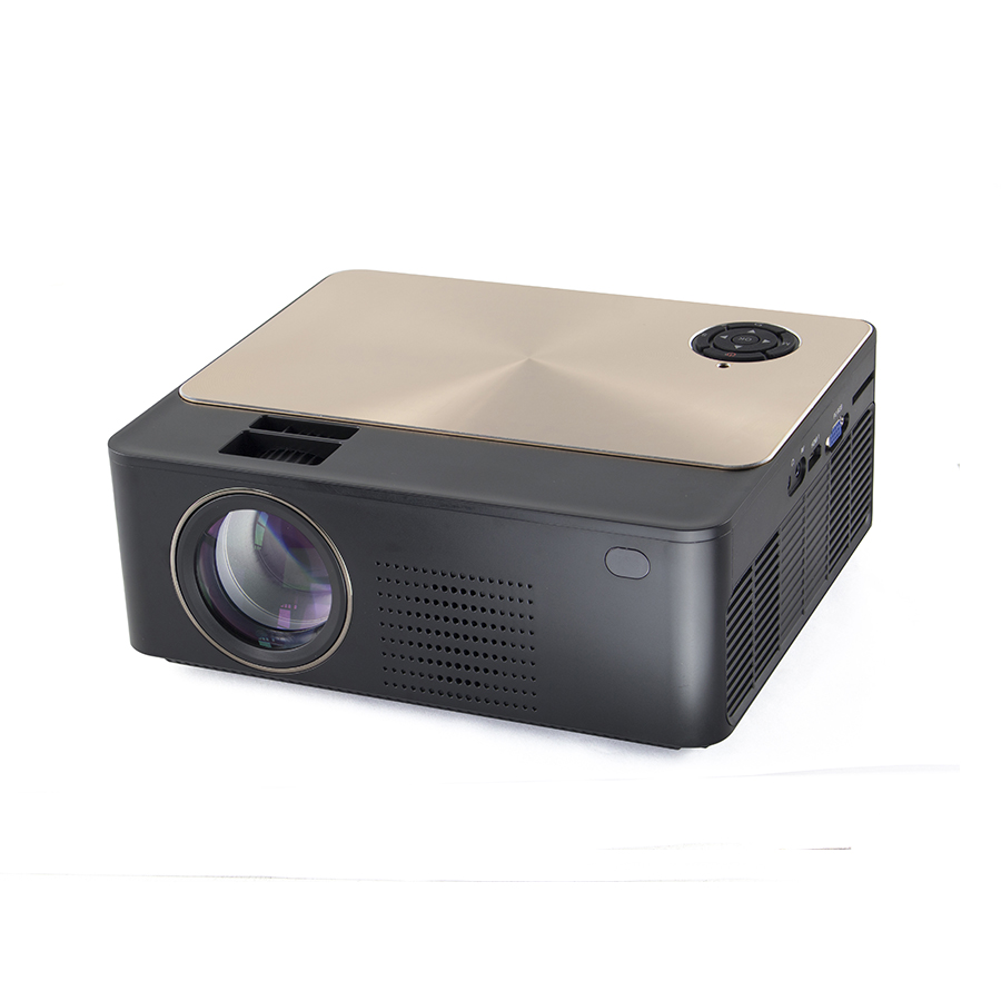 Новый дизайн мини LED lcd HD проектор HTP W2 для домашнего использования