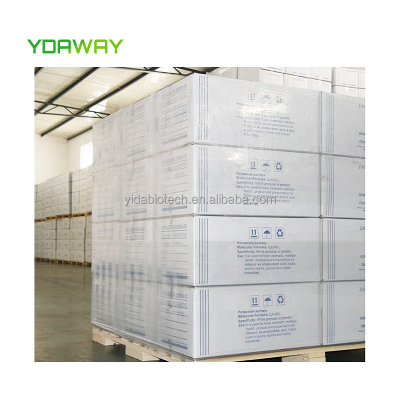 YDAWAY, прямые продажи, пищевые белые гранулы, порошок, консервант, сорбат калия e202 с Халяль, Кошерный