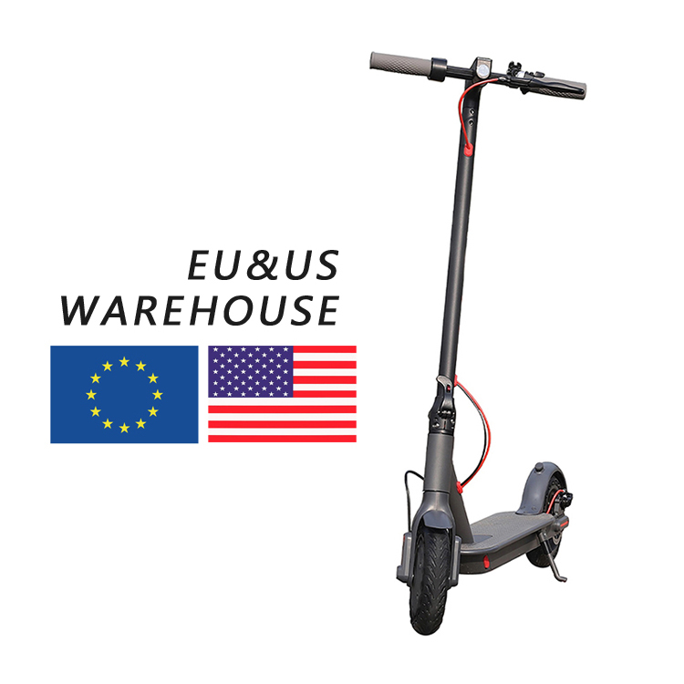 EU Warehouse 350w Battery Efficiency Foldable Folding Elactric Electrico Electr Adult Electric Escooters Electrische Scooter
