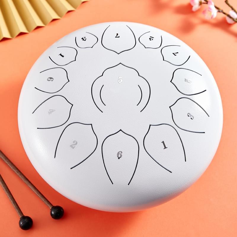 Перкуссионные Музыкальные инструменты handpan best bas стальной барабан с языком 10 дюймов 13 заметок ручной барабан