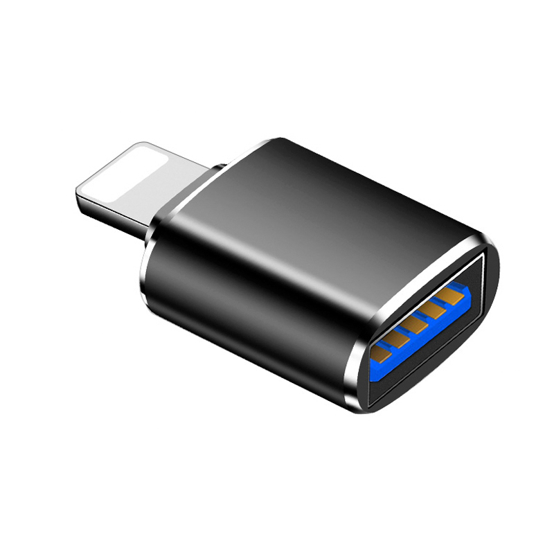 OTG адаптер для iPhone 7 8X11 12 Pro Max конвертеры для зарядки данных iOS 13 версий