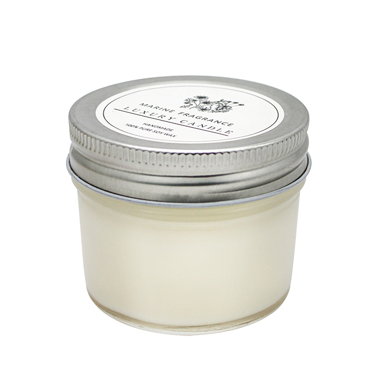 Luxury Custom Wedding Decoration Gift Scented Glass Jar Candle