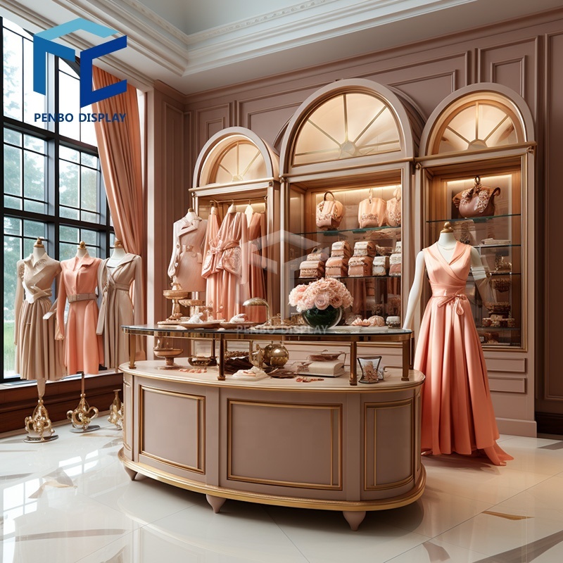 Clothing Stores Equipment For Shop Interior Design
