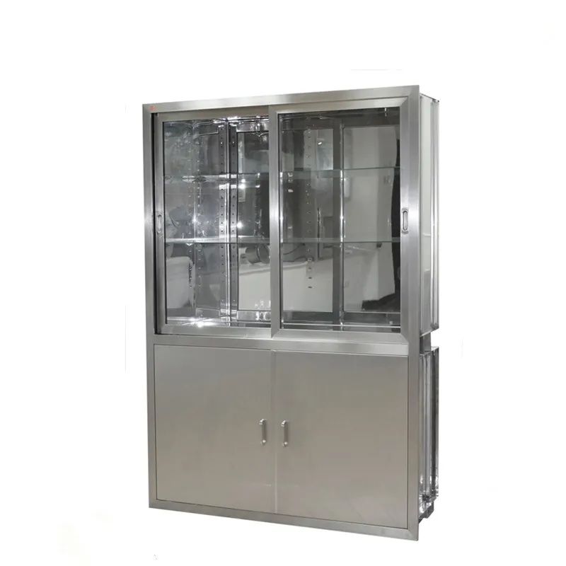 C22 Hospital equipment medical stainless steel medical cabinet instrument cabinet high quality