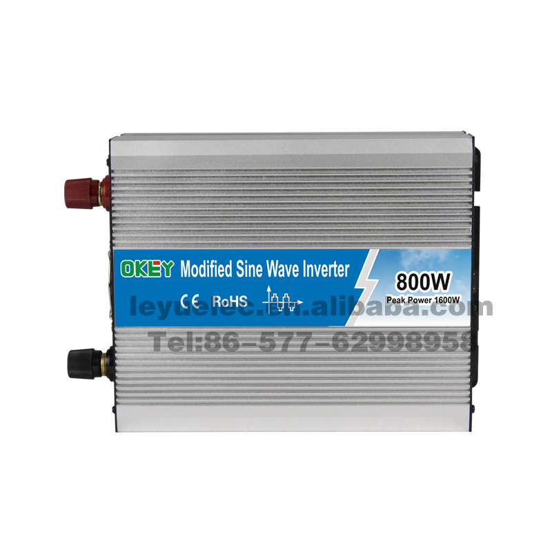 OKEY OPIM-800-2 Регулируемое напряжение 12v постоянного тока до 220 В Модифицированная синус волна 800w солнечный инвертор