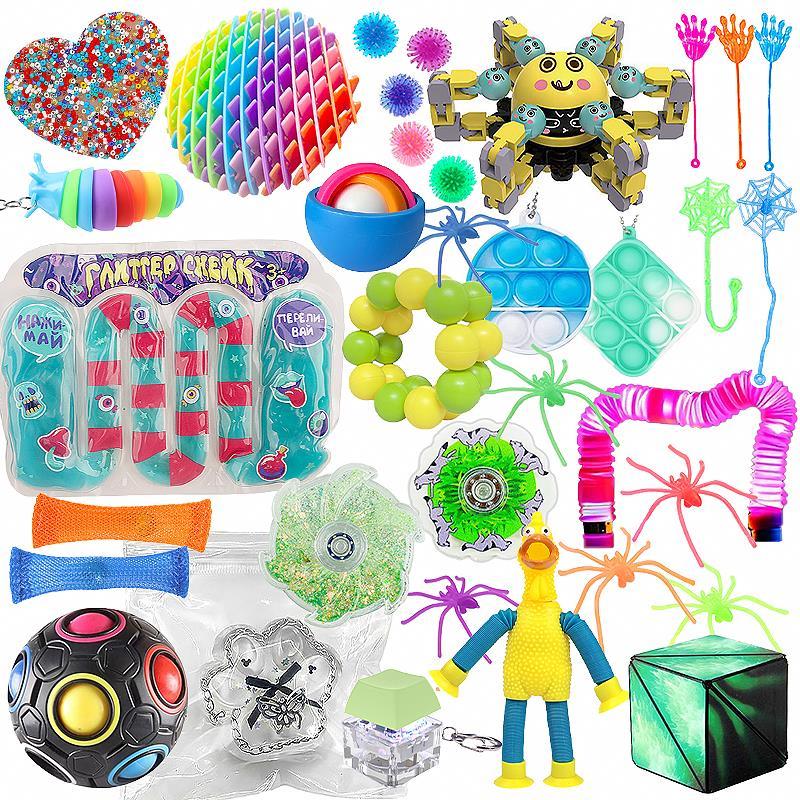 Children Toddler Autism Kids Silicone Sensory Development Toys Bulk 2024 Kit Babies Customised New Sensory Toys for Babies