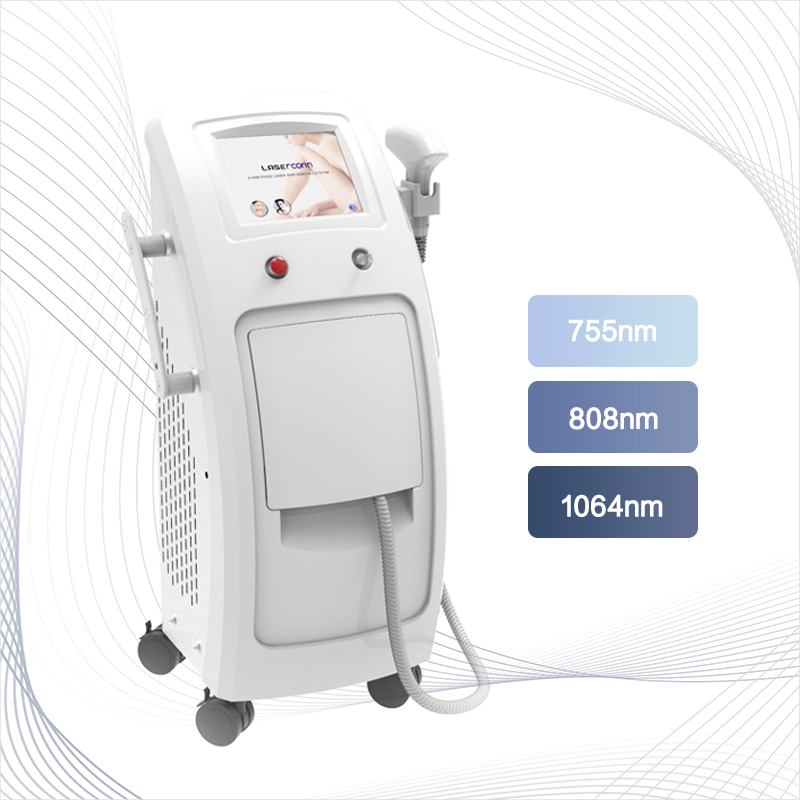 2021 latest diodo laser 755 808 1064 laser diode 3 wavelength diode machine laser hair removal