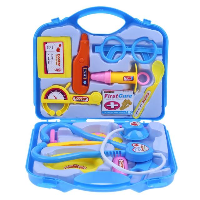 Children Pretend Play Toys Set Kids Portable Doctor Nurse Suitcase Medical Kit Kids Educational Role Play Doctor Toys Promotion