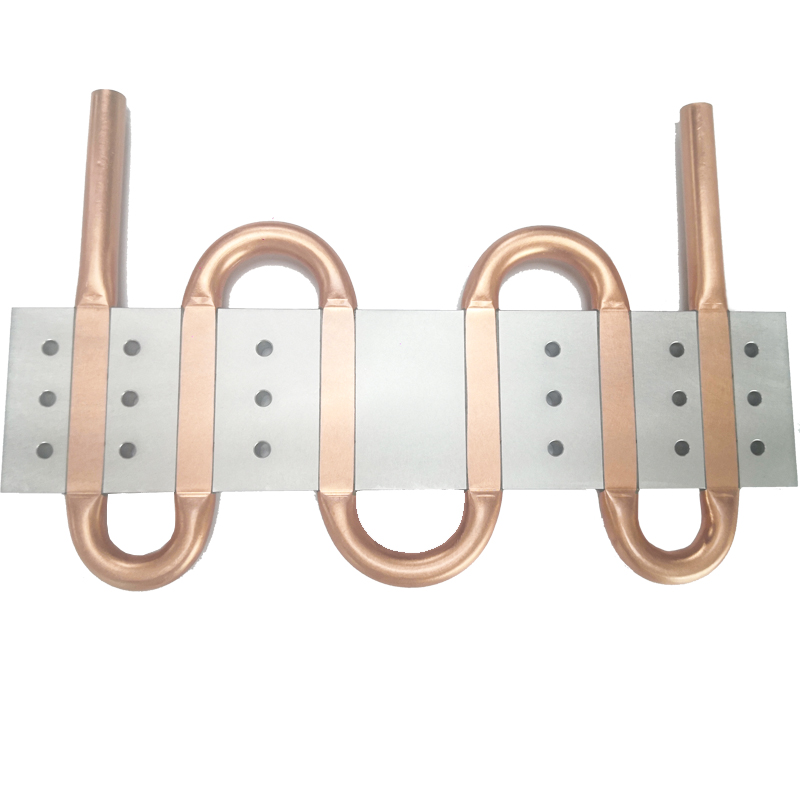 Factory customized liquid cooling cold plate copper heat pipe heat sink 600w water cooler heatsink