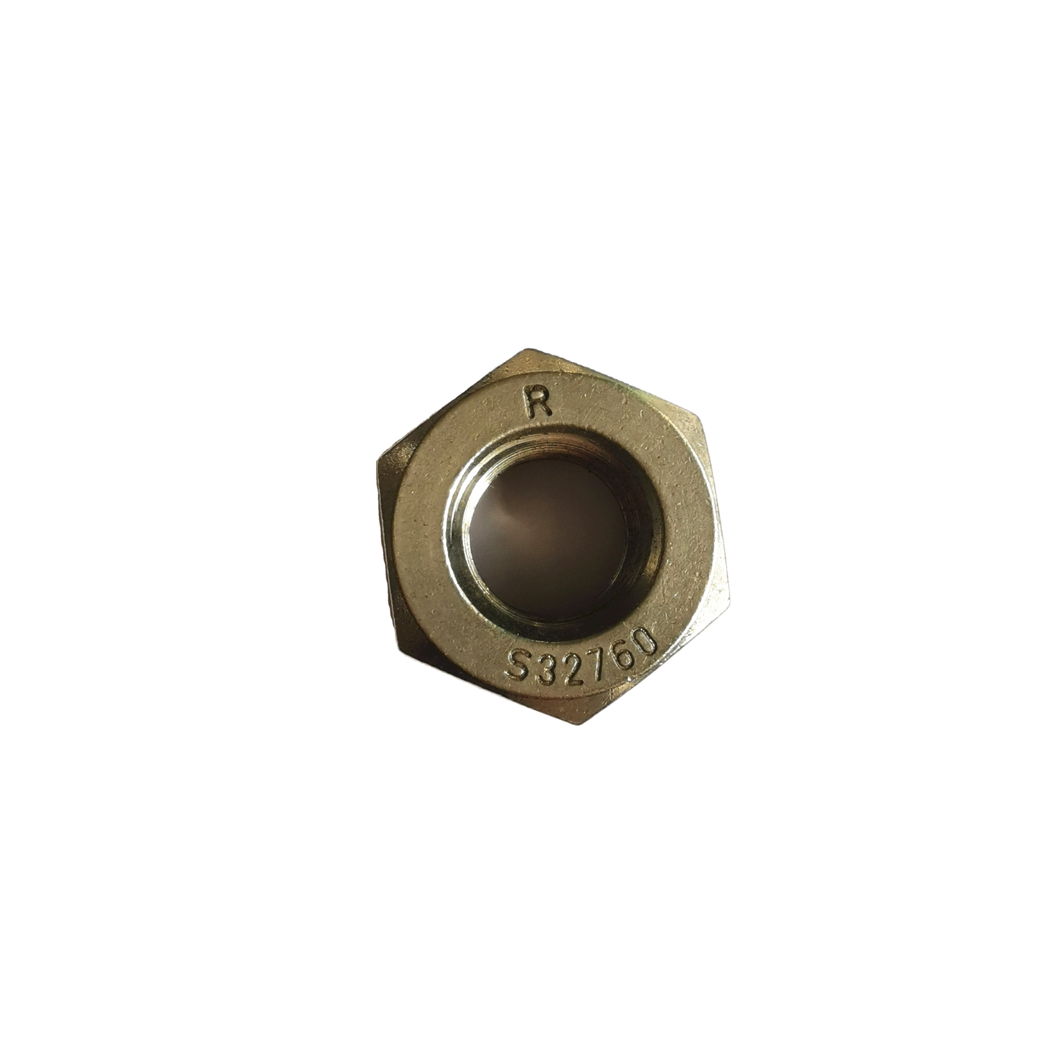 S32760 F55 1,4501 ASME B18.2.2 Тяжелая Шестигранная гайка с шайбой и болтом-гвоздиком