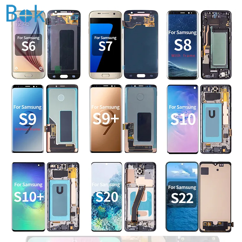 100% тест Мобильный телефон lcds замена экрана для S8 S9 S10 S20 S21 S22 samsung дисплей сенсорный экран