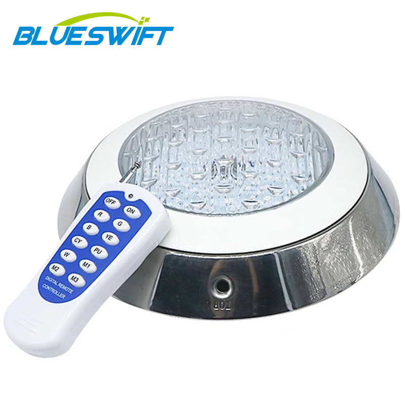Outdoor Landscape IP68 Waterproof RGB Colorful Underwater Wall Mounted Lamps LED Swimming Pool Lights