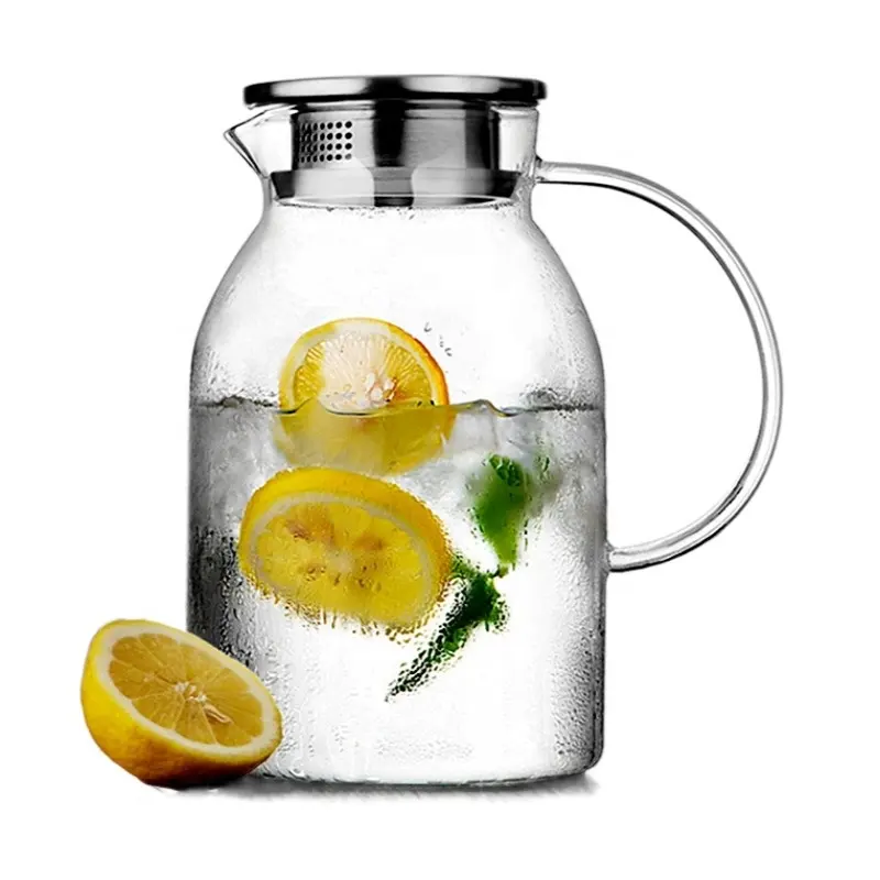 Hot selling buffet pyrex glass pitcher with high quality