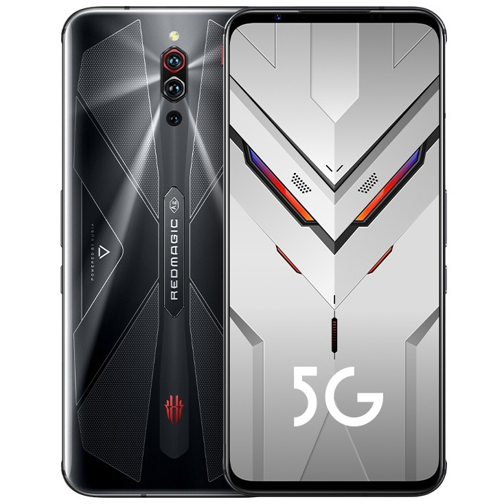 В наличии Nubia красный Магия 5S игровой телефон 144 Гц обновления экрана 6,65 "AMOLED Snapdragon 865 8/12GB Оперативная память 128/256 ГБ ROM 5G смартфон