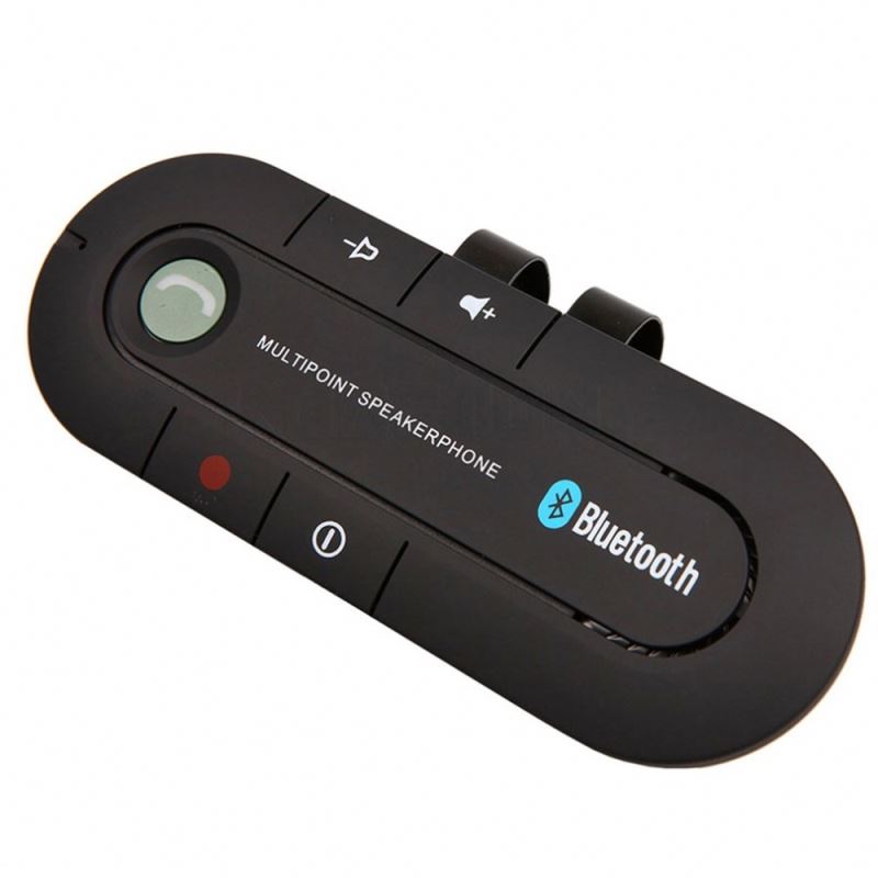 BT гарнитура автомобильный комплект беспроводной BT динамик телефон MP3 музыкальный плеер Солнцезащитный козырек клипса громкоговоритель с автомобильным зарядным устройством